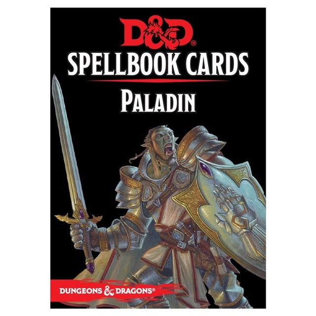 Dungeons & Dragons Spellbook Cards: Paladin